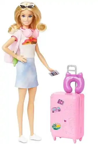 Myer Barbie travel barbie fashion doll offer