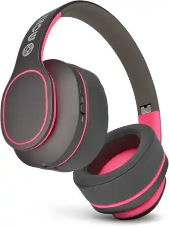 Myer Moki navigator noise cancelling headphones in pink offer