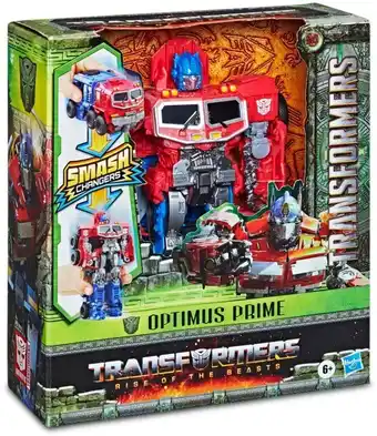Myer Transformers assorted rise of the beasts smash changers figures offer