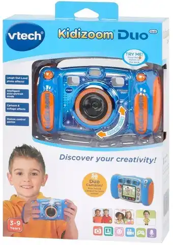 Myer Vtech kidizoom duo 5.0 camera in blue offer