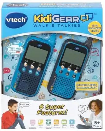 Myer Vtech kidigear walkie talkies offer
