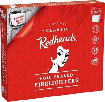 Redheads firelighters 24 pack