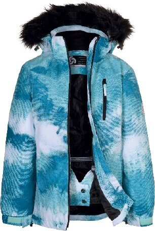 Anaconda Chute youth girls tie dye snow jacket offer