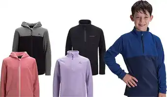 BCF 50% off macpac kids tui fleece range offer