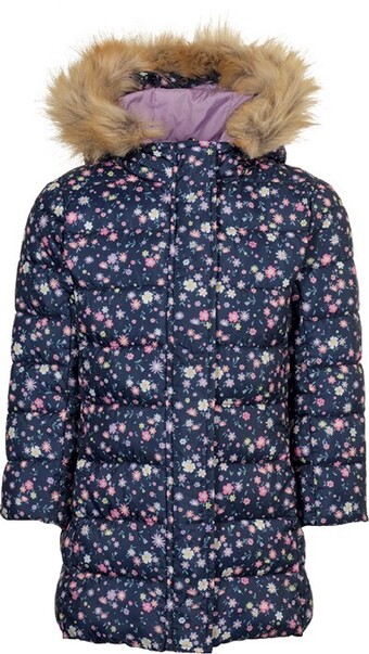 Anaconda Cape kids floral recycled fill puffer jacket offer