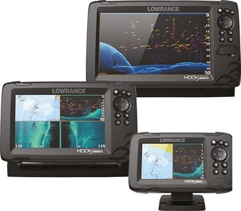 BCF Lowrance hook reveal sounder combos offer