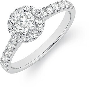 Angus & Coote 18ct white gold diamond ring offer