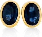 Angus & Coote 9ct gold sapphire stud earrings offer