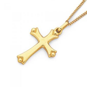 Goldmark 9ct gold celtic cross pendant offer