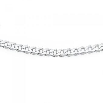 Goldmark Sterling silver 45cm curb chain offer