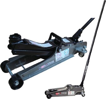 Autobarn Extreme garage 1850kg low profile hydraulic trolley jack offer