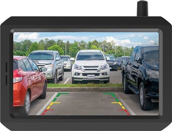 Autobarn Parkmate 5” dash mount reverse monitor & camera offer