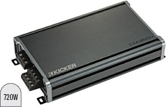 Autobarn Kicker cx series 4 channel bridgeable class a/b power amplifier offer