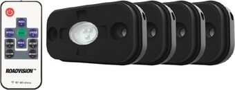 Autobarn Roadvision led 4 piece rock light kit offer