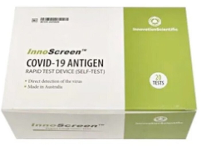 Innoscreen covid19 nasal test kit (20box) offer at RSEA Safety