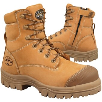 RSEA Safety Oliver at 45-632z wheat lace up safety boots with tectuff® toe bumper offer