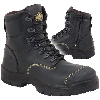 RSEA Safety Oliver at 55-345z wheat 150mm zip sided safety boots with tectuff® toe bumper offer