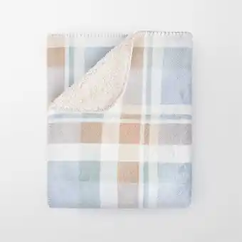 Bed Bath N' Table Helmsley sherpa throw offer