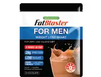 My Chemist Naturopathica FatBlaster for Men Weight Loss Shake 385g Sachet Chocolate offer