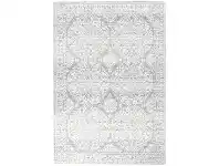 LivingStyles Mirage Gwyneth Transitional Rug, 160x230cm, Silver offer