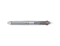 Officeworks Pilot Frixion 3 Colour Erasable Gel Pen Dark Silver Barrel offer