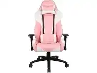 LivingStyles Anda Seat AD7 Gaming Chair, Pink / White offer