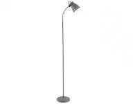LivingStyles Nova Metal Floor Lamp, Grey offer