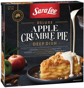 IGA Sara lee deluxe deep dish apple pie or crumble 800g offer