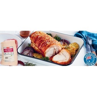 Coles Coles australian pork loin roast boneless offer