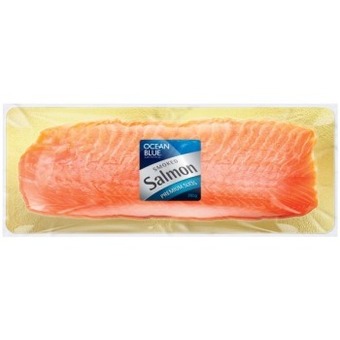 Coles Ocean blue sliced smoked salmon 350g offer