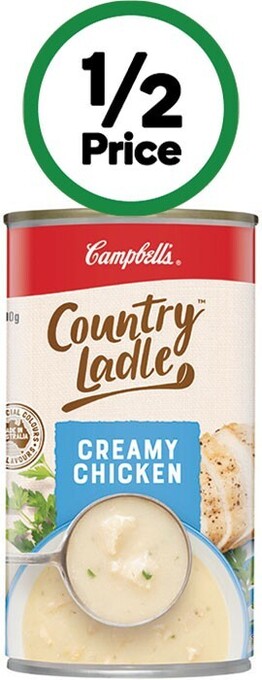Campbell’s country ladle or chunky soup 495-505g