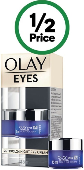 Woolworths Olay regenerist retinol 24 eye cream 15ml offer