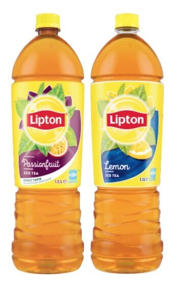 Coles Lipton ice tea 1.5 litre offer