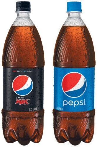 Coles Pepsi or solo soft drink 1.25 litre offer