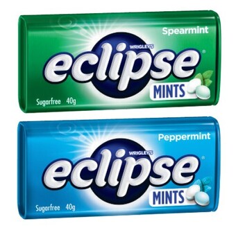 Coles Eclipse mints 40g offer