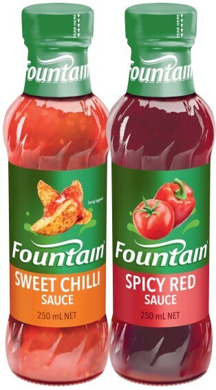 Coles Fountain sauce 250ml offer