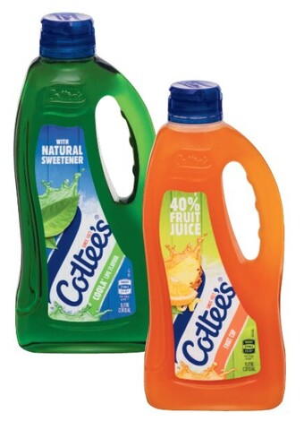 Cottee's cordial 1 litre