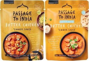 Coles Passage to india simmer sauce 375g offer