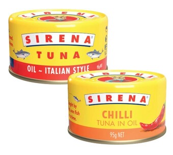 Coles Sirena tuna 95g offer