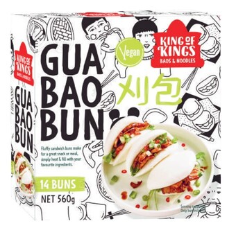 Coles King of kings gua bao bun 560g offer