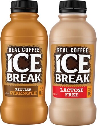 Coles Ice break flavoured milk 500ml offer