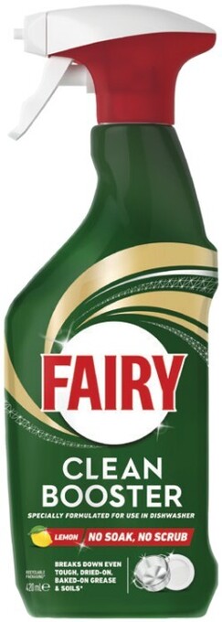 Coles Fairy clean booster dishwasher power spray 420ml offer