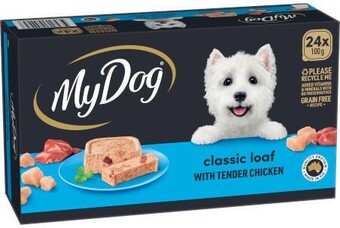 Coles My dog dog food 24x100g offer