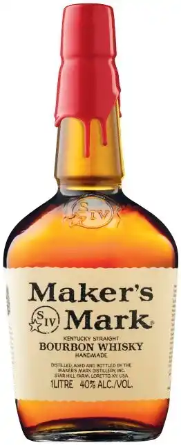 Coles Maker’s mark kentucky straight bourbon whisky 1 litre offer