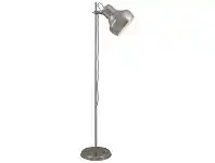 LivingStyles Grande Metal Floor Lamp, Nickel offer