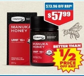Chemist Warehouse Comvita Manuka Honey UMF 15+ 250g offer