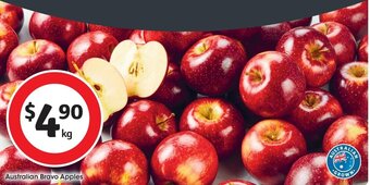 Coles Australian Bravo Apples offer