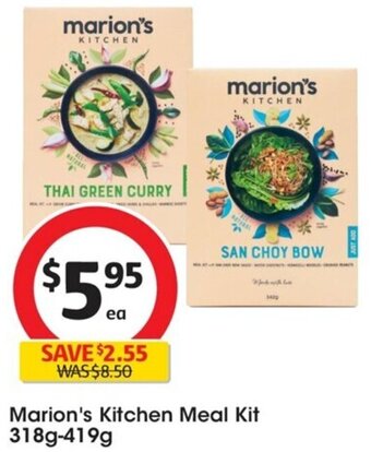 Coles Marion's Kitchen Meal Kit 318g-419g offer
