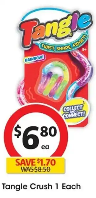 Coles Tangle Crush 1 Each offer