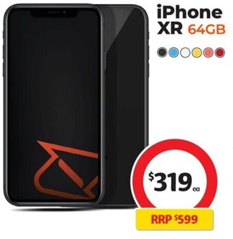 Coles iPhone XR 64GB offer